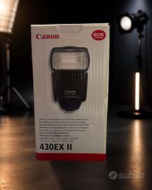 Canon Speedlite 430EX II – usato pochissimo (3 ore