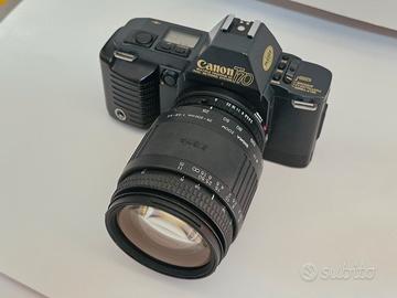 Canon T70 con obbiettivo Sigma  28-200  3.8