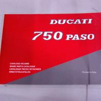 Ducati paso 750 catalogo ricambi