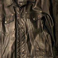 Giacca Pelle Versace