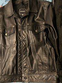 Giacca Pelle Versace