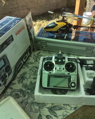 Elicottero radiocomandato trex 250 e radiocomando