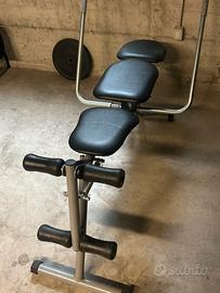 Panca per allenamenti casalinghi