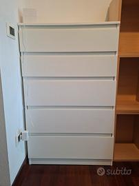 cassettiera Ikea 5 cassetti