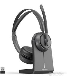Nuroum HP31-D Cuffie bluetooth con microfono