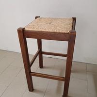 Sgabello in legno 