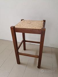 Sgabello in legno 