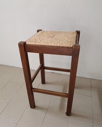 Sgabello in legno 