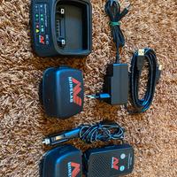 Minelab ctx 3030 piastra batteria e accessori vm10