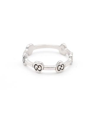 Anello Gucci in oro bianco 18 kt