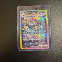 Carta pokemon. Vaporeon ex