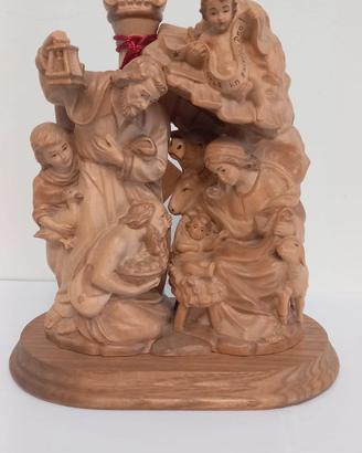 Presepe in legno della ditta Lepi