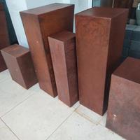vasi effetto corten