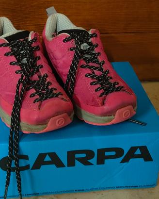 scarpa mescalito kid bimba rosa - nr 28