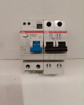 interruttore magnetotermico differenziale abb