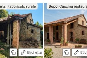 Terreno con rustici da ristrutturare completamente
