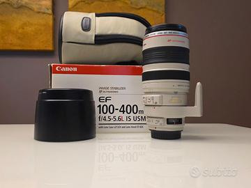 Canon EF 100-400mm f/4.5-5.6 L IS USM Garanzia RCE