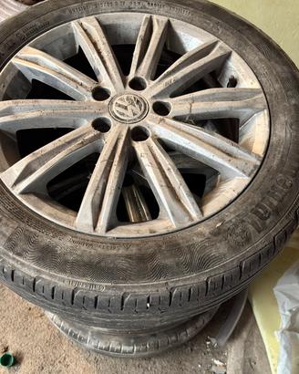 Ruote complete Vw 17 pollici
