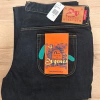 Jeans Evisu Genes Size 42 Us Taglia 58 Logo Verde