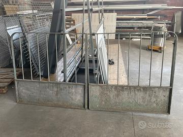 Cancello in ferro in stile liberty