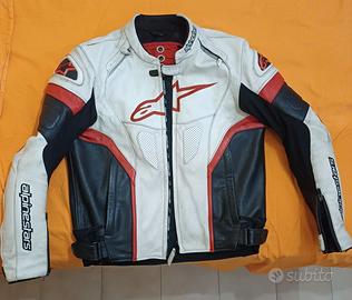 Giacca moto in pelle Alpinestars Gp plus R