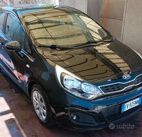 KIA RIO 1.2 BENZINA 5 PORTE NERA DEL 2014