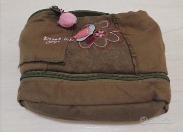 BORSA POCHETTE ONYX MARRONE