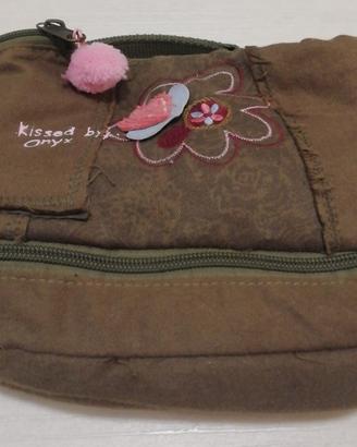 BORSA POCHETTE ONYX MARRONE