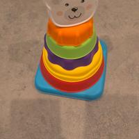 Gioco impilabile anelli orsetto