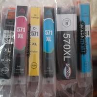32 Cartucce d'inchiostro per Canon 570XL 571XL