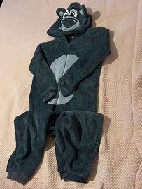 Tuta intera zip con cappuccio