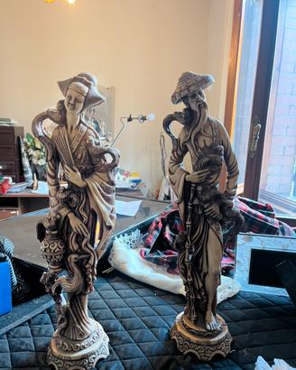 STATUE ORIENTALI VINTAGE