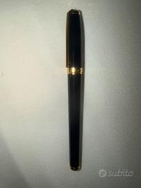PENNA S.T. DUPONT BIRO LAQUE DE CHINE E  18 KT OR