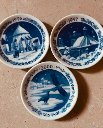 ROYAL COPENHAGEN TRIS PIATTINI 1996-1997-2000