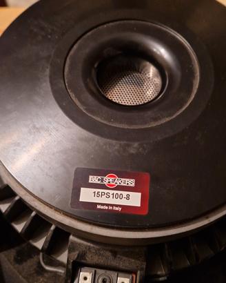 B&C 15PS100-8 Ohm Sub Woofer 1400W