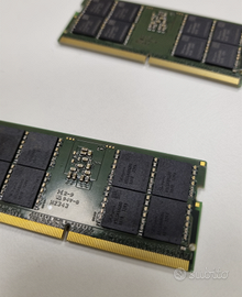 Ram 64GB DDR5 Kingston 5600 SODIMM 64 gb 2x 32 GB