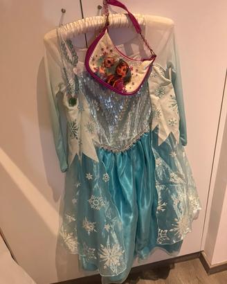 Disney frozen eta’ 9/10 - borsetta e gioielli
