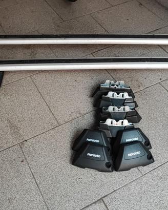 NORORAUTO BARRE PORTATUTTO ALU (X2)- 118 CM 2M
