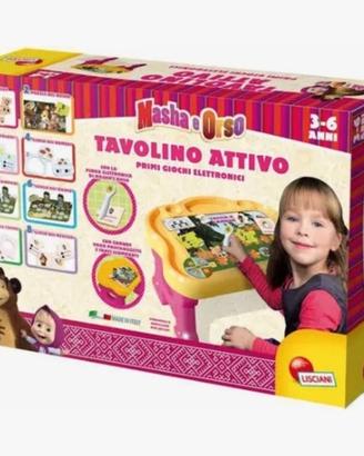 Tavolino attivo Lisciani Masha e Orso