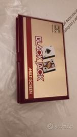 1985 Game & Watch Multi Screen Black Jack Nuovo