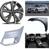 Audi Q5 frontale paraurti assetto freni airbag 17-