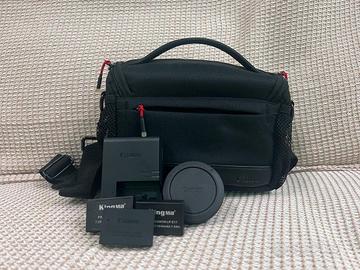 Canon EOS R50 + RF-S 18-45mm con Accessori