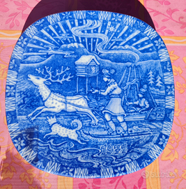 Collezione 15 piatti ceramica svedese J. Rorstrand