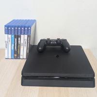Playstation 4 Silm 500gb + 8 giochi +  Controller