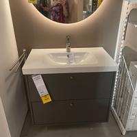 Nuovo  mobile bagno bianco + lavabo ikea