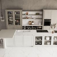 cucine in legno massello stile baltico Scandola