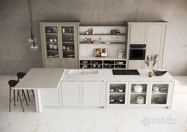 cucine in legno massello stile baltico Scandola