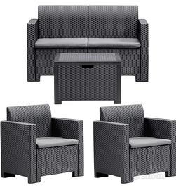 set completo x giardino  PVC più piastrelle   pvc