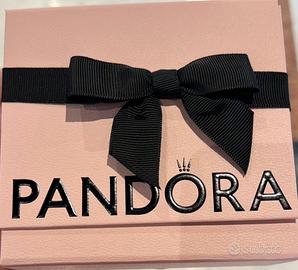 Set collana + orecchini cuore infinito Pandora