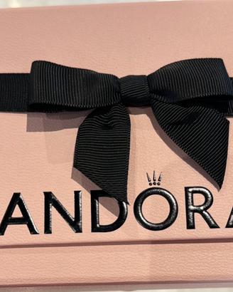 Set collana + orecchini cuore infinito Pandora